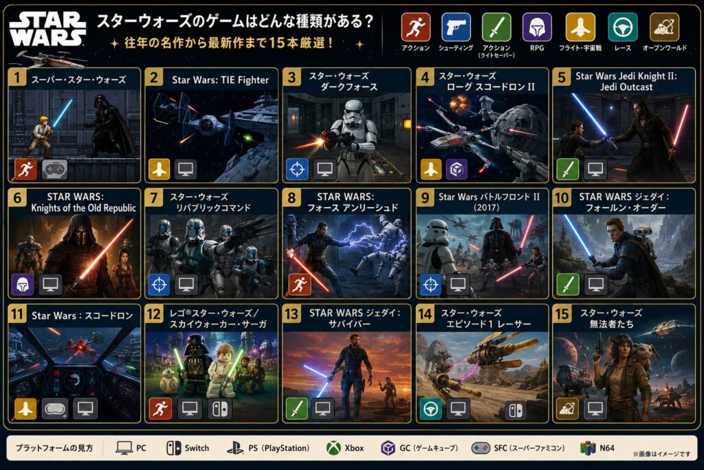 スターウォーズ ゲーム 最高傑作