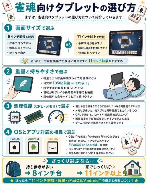 雀魂 タブレット
